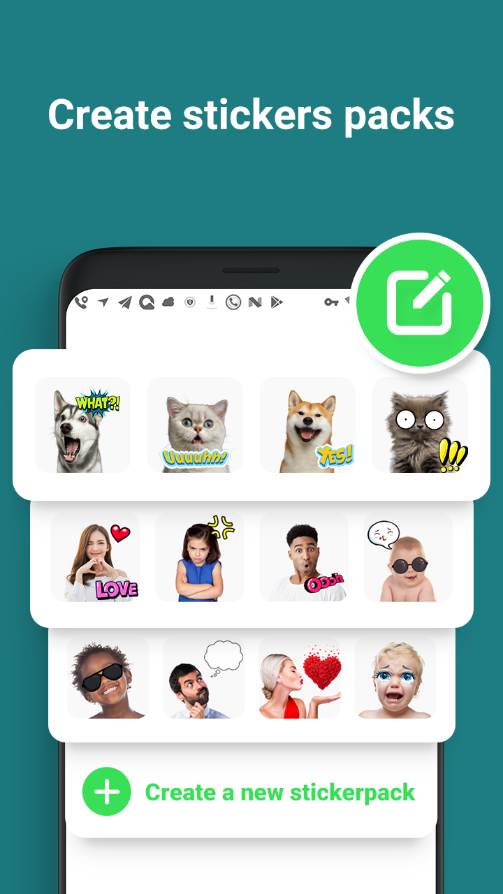 اسکرین شات 8 برنامه Sticker Maker - DIY Sticker