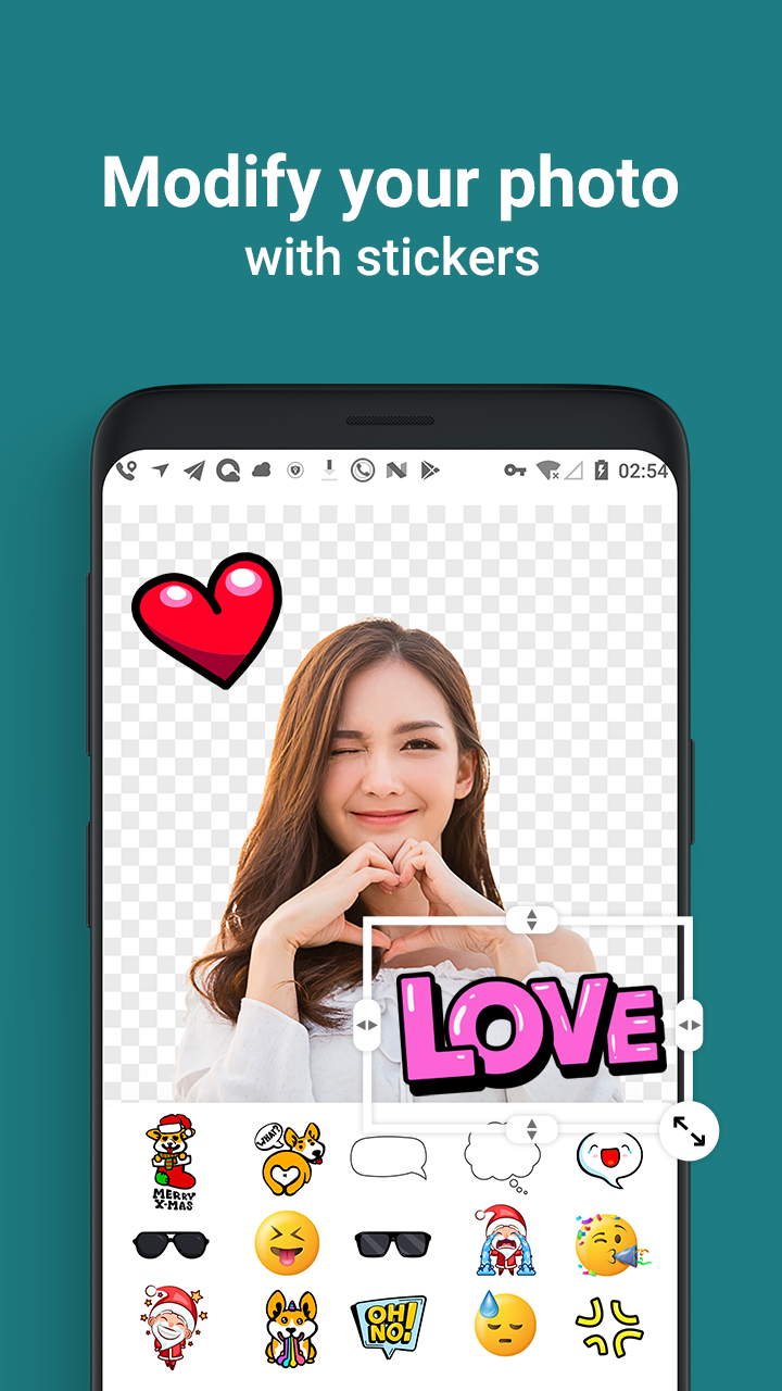 اسکرین شات 5 برنامه Sticker Maker - DIY Sticker