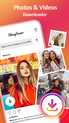 اسکرین شات 3 برنامه Story Saver - Video Downloader, IGTV & Pic, Repost