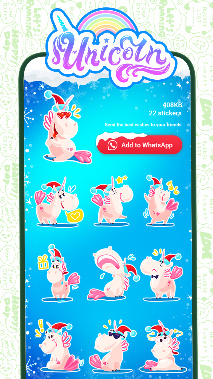 اسکرین شات 7 برنامه WA Stickers for WhatsApp