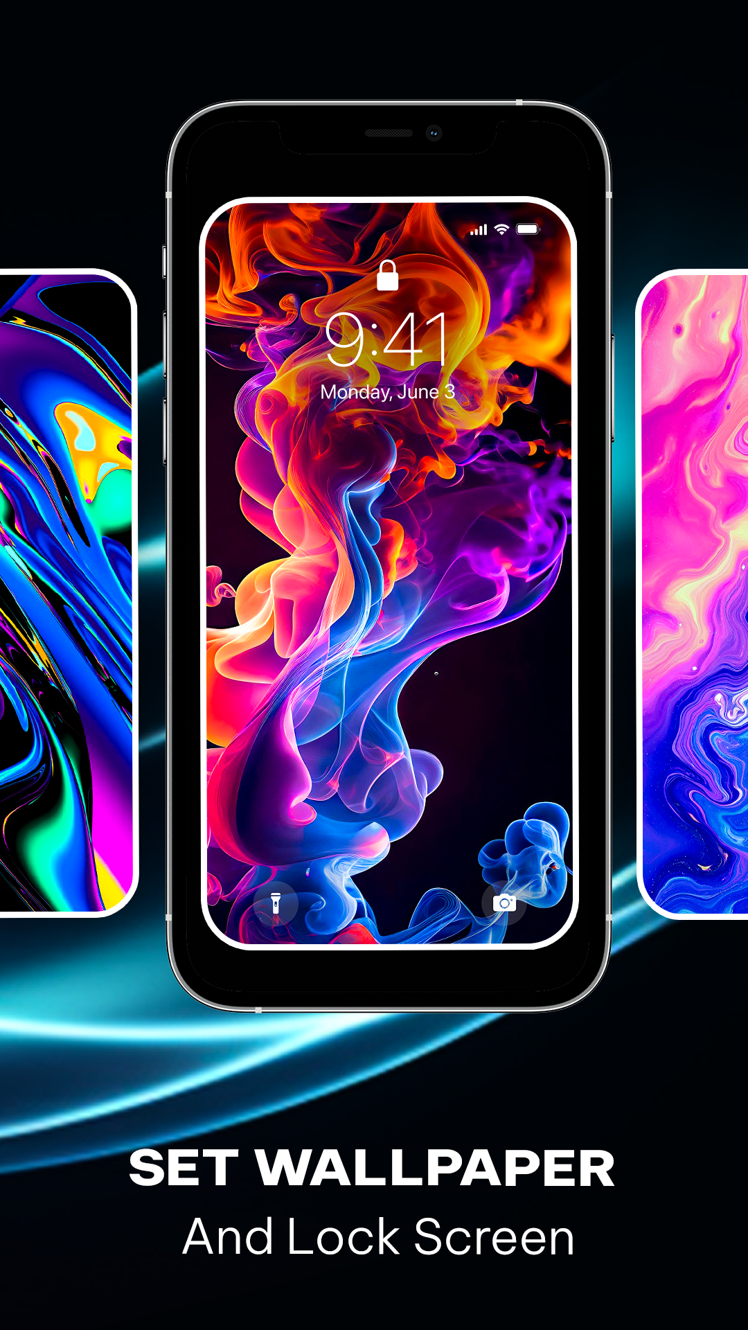 اسکرین شات 7 برنامه Fluid Wallpaper - Magic Fluids