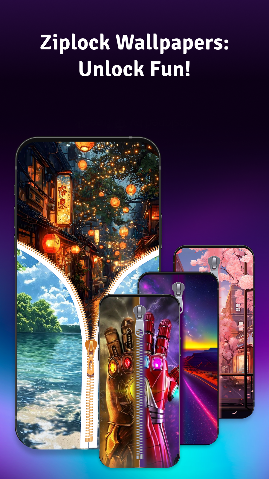اسکرین شات 1 برنامه Magic Fluid and Live Wallpaper