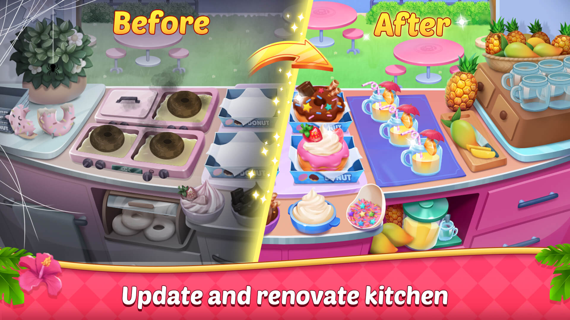 اسکرین شات 6 بازی Kitchen Crush : Cooking Games