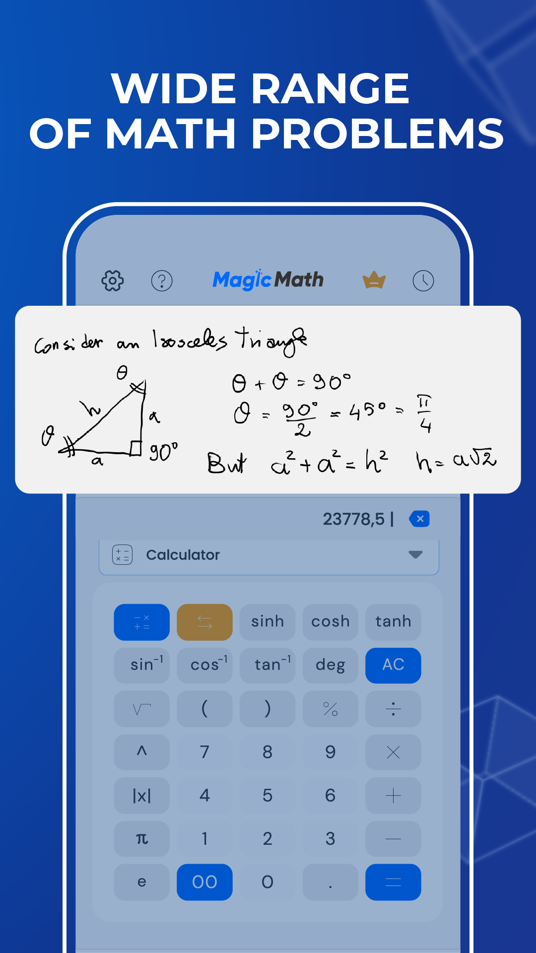 اسکرین شات 6 برنامه Magic Math- Photo Math Scanner