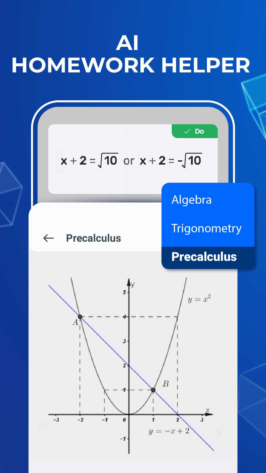 اسکرین شات 3 برنامه Magic Math- Photo Math Scanner