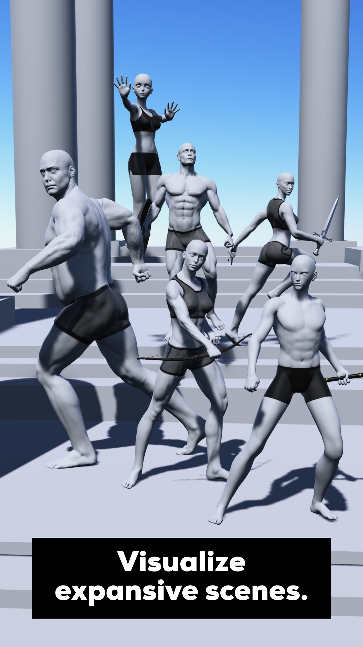 اسکرین شات 7 برنامه Magic Poser - Art Pose Tool