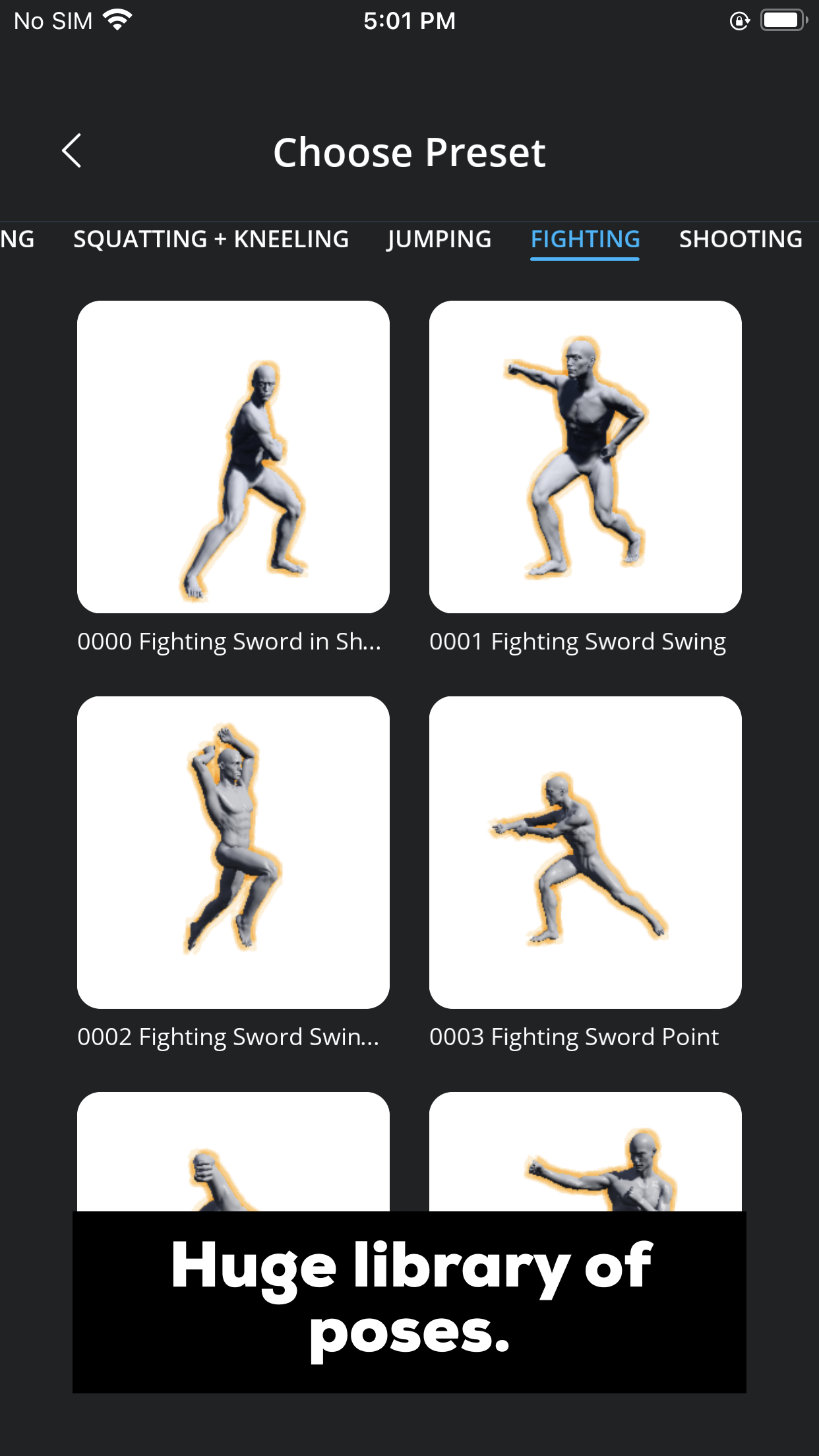 اسکرین شات 5 برنامه Magic Poser - Art Pose Tool