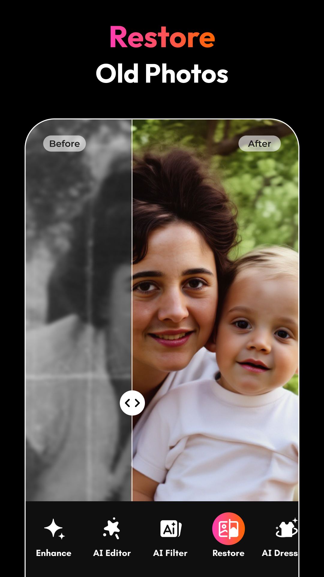 اسکرین شات 5 برنامه PicMa: AI Video&Photo Enhancer