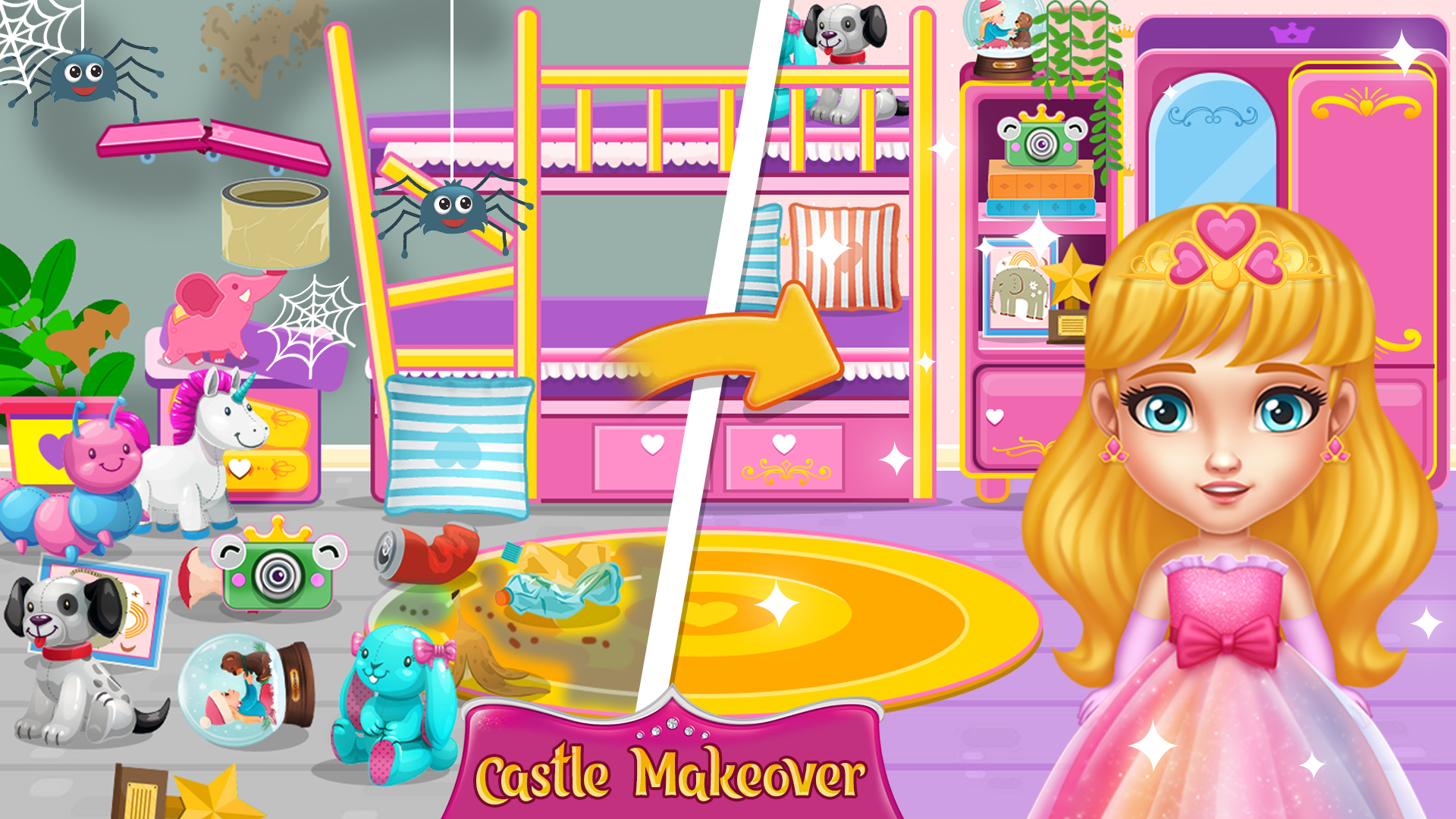 اسکرین شات 1 بازی My DollHouse - Princess Games