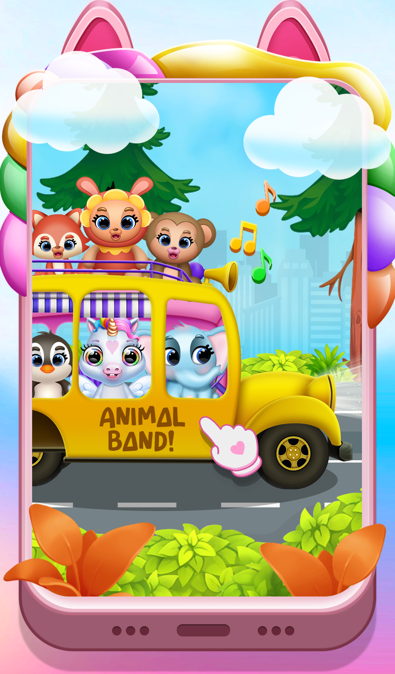 اسکرین شات 3 بازی My Cute Unicorn Daycare Salon