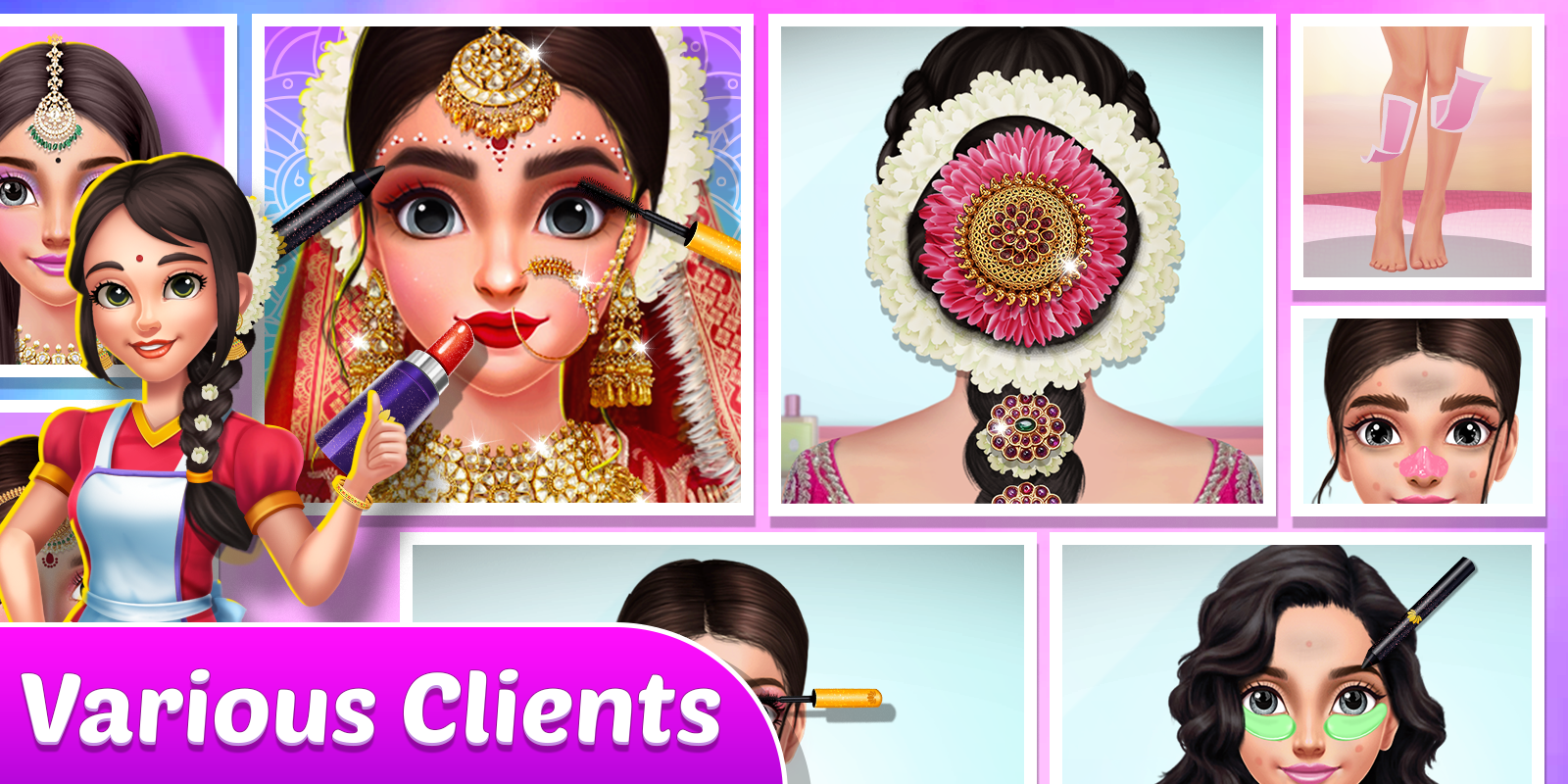 اسکرین شات 7 بازی Indian Fashion: Cook & Style