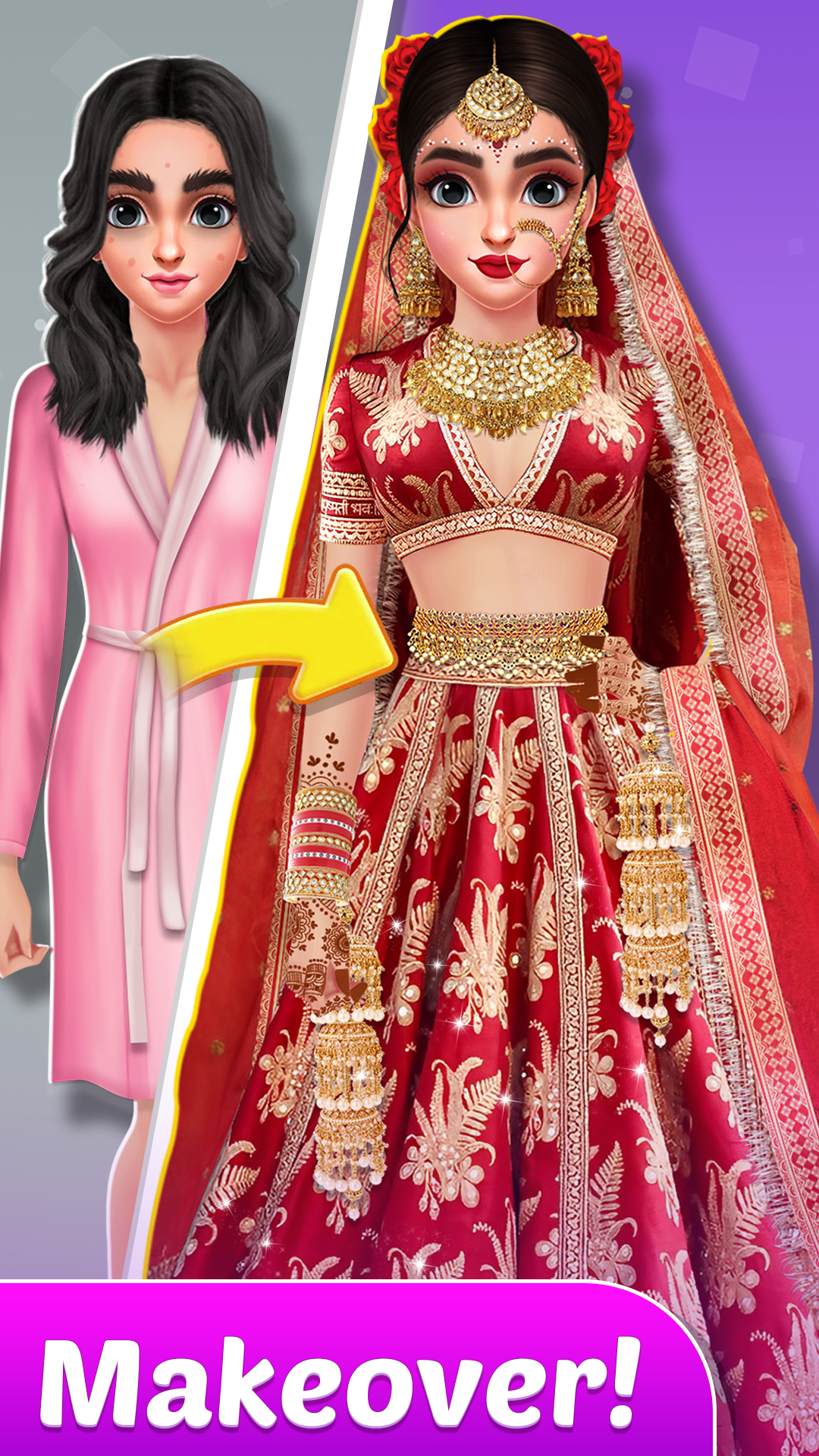 اسکرین شات 1 بازی Indian Fashion: Cook & Style