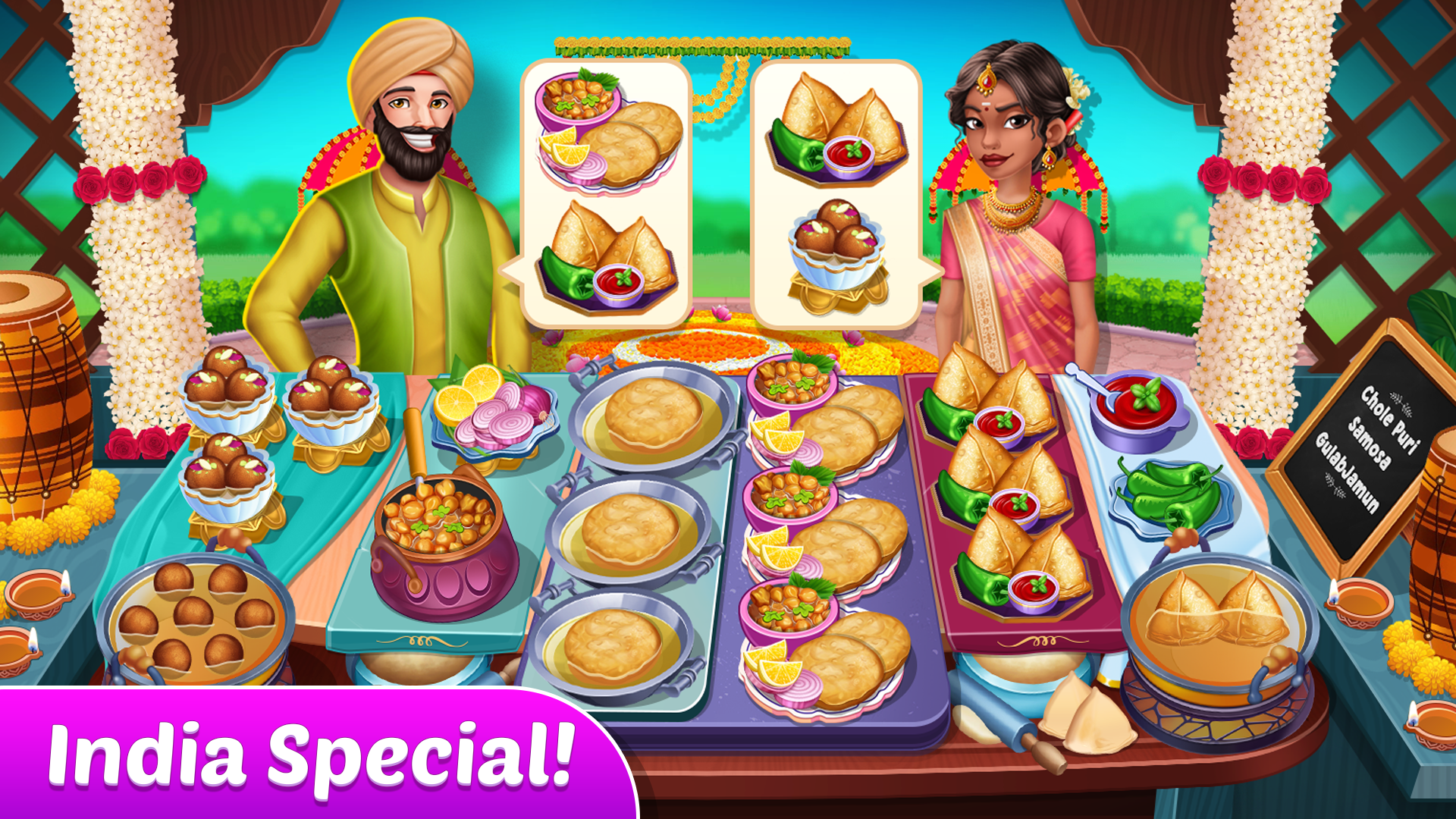 اسکرین شات 5 بازی Indian Fashion: Cook & Style