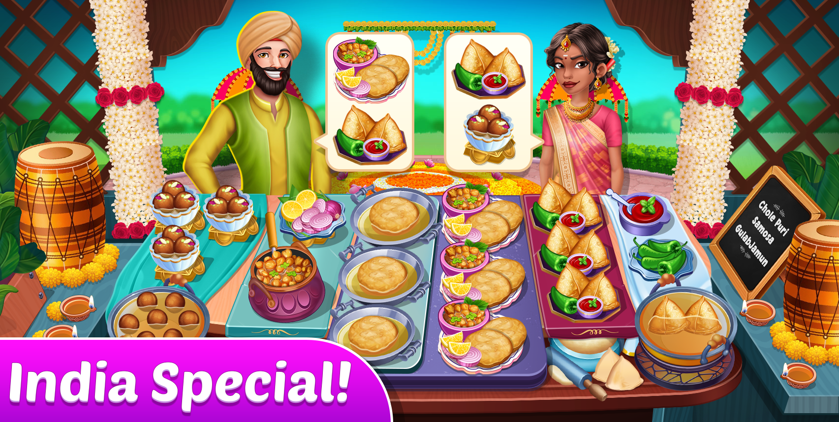 اسکرین شات 5 بازی Indian Fashion: Cook & Style