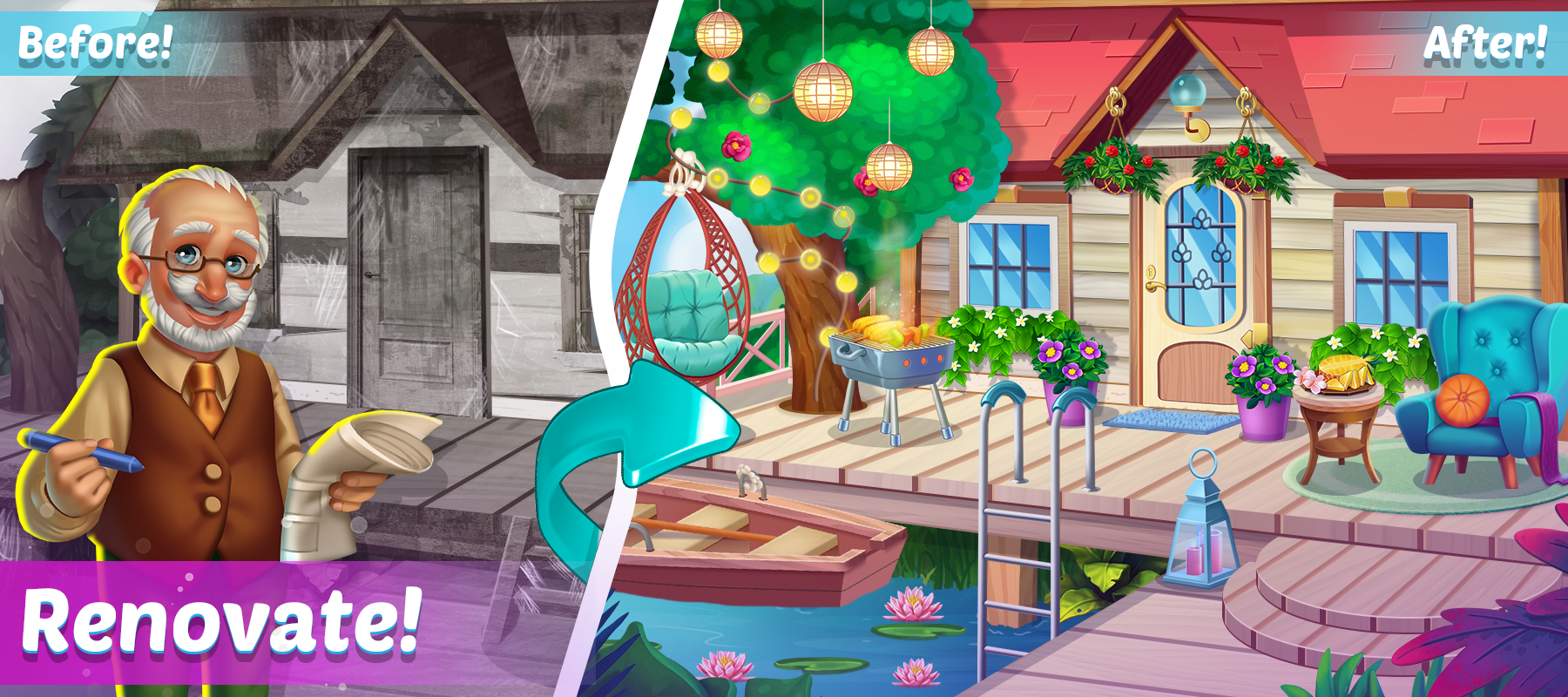 اسکرین شات 6 بازی Makeover Madness: Cook & Style