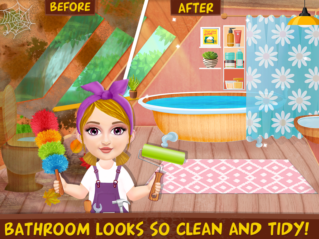 اسکرین شات 6 بازی House Cleanup For Girls
