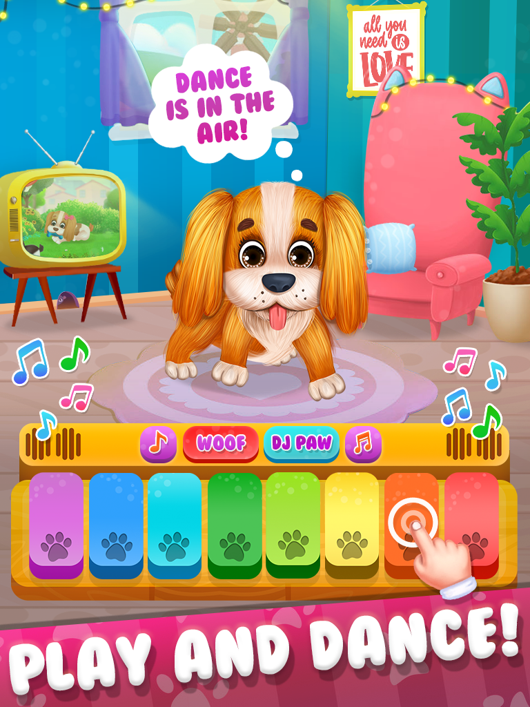 اسکرین شات 6 بازی Cute Puppy Daycare Salon