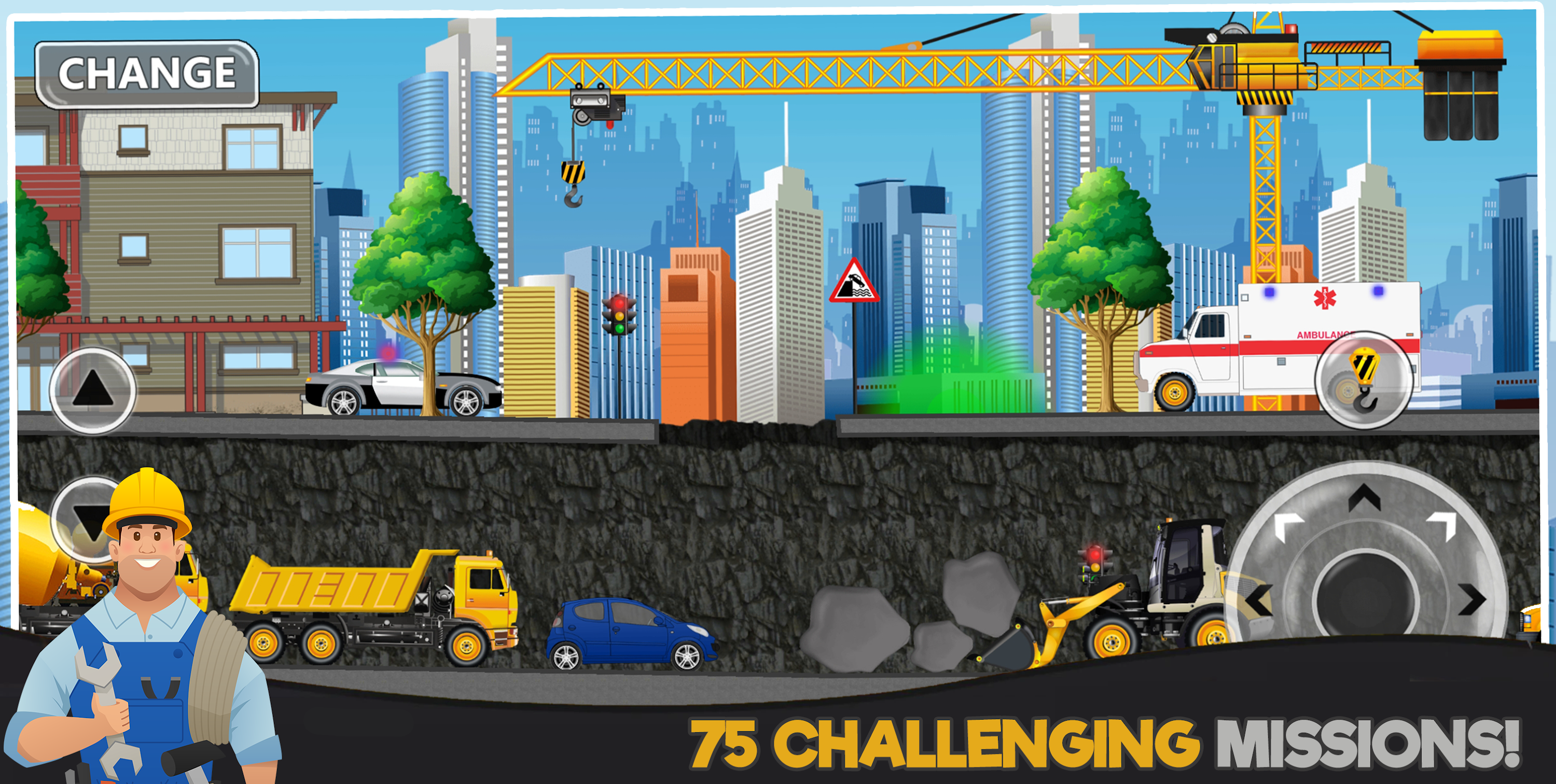 اسکرین شات 2 بازی Construction World Build City