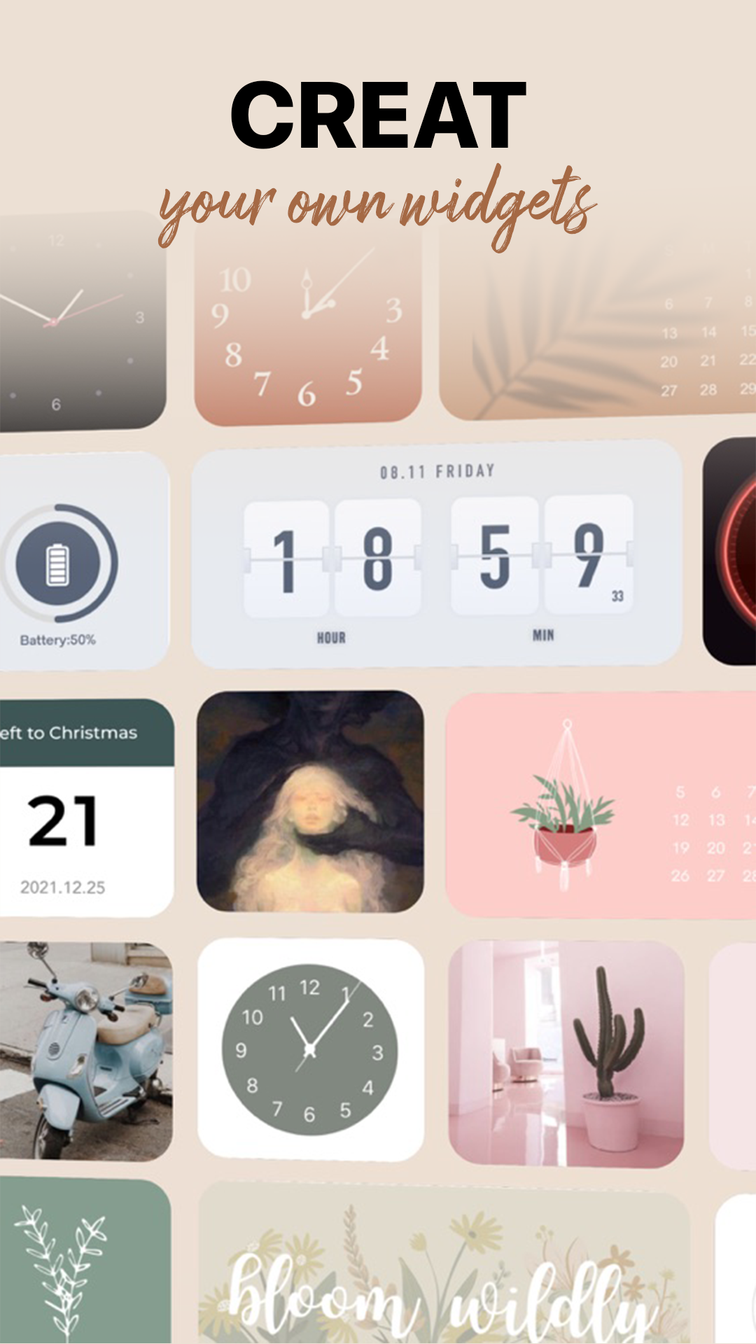 اسکرین شات 3 برنامه MagicWidgets: Themepack & Icon