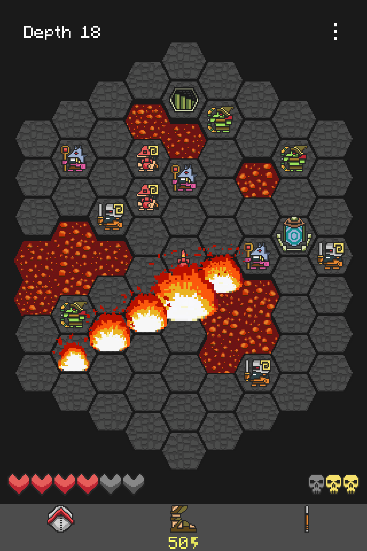 اسکرین شات 2 بازی Hoplite