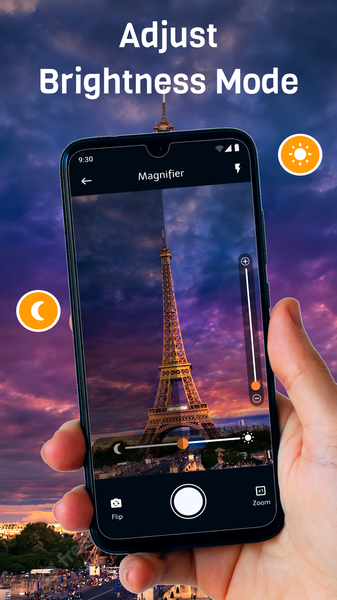 اسکرین شات 3 برنامه Magnifier: Magnifying Glass