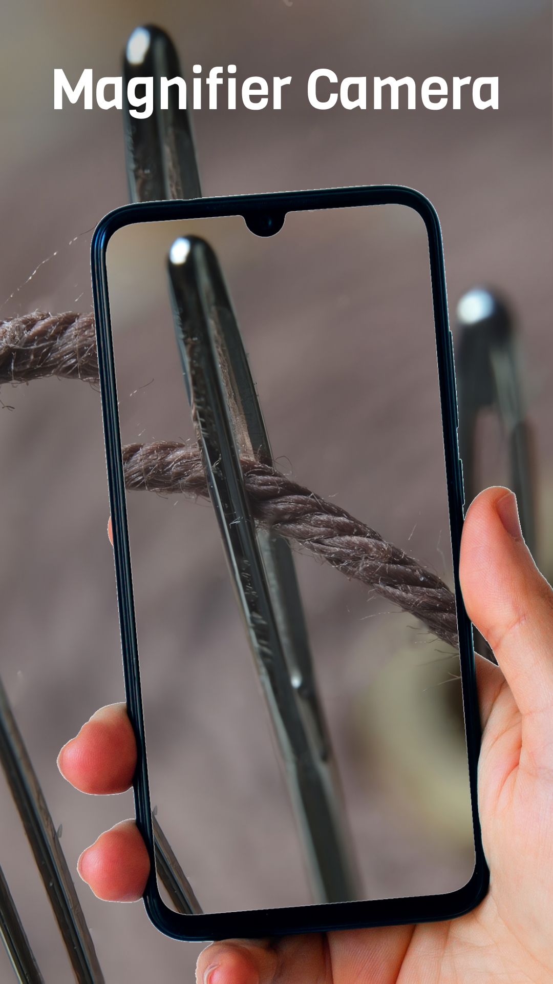 اسکرین شات 1 برنامه Magnifier: Magnifying Glass