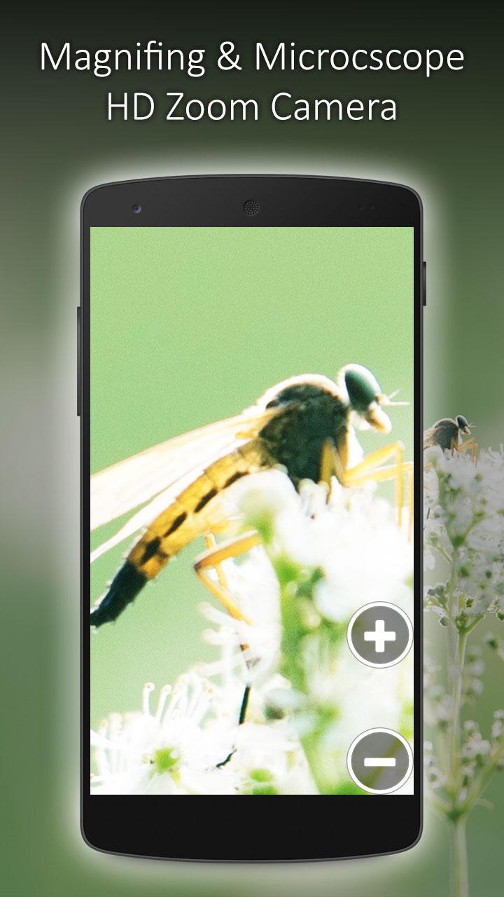 اسکرین شات 1 برنامه Magnifying and Microscope HD Z