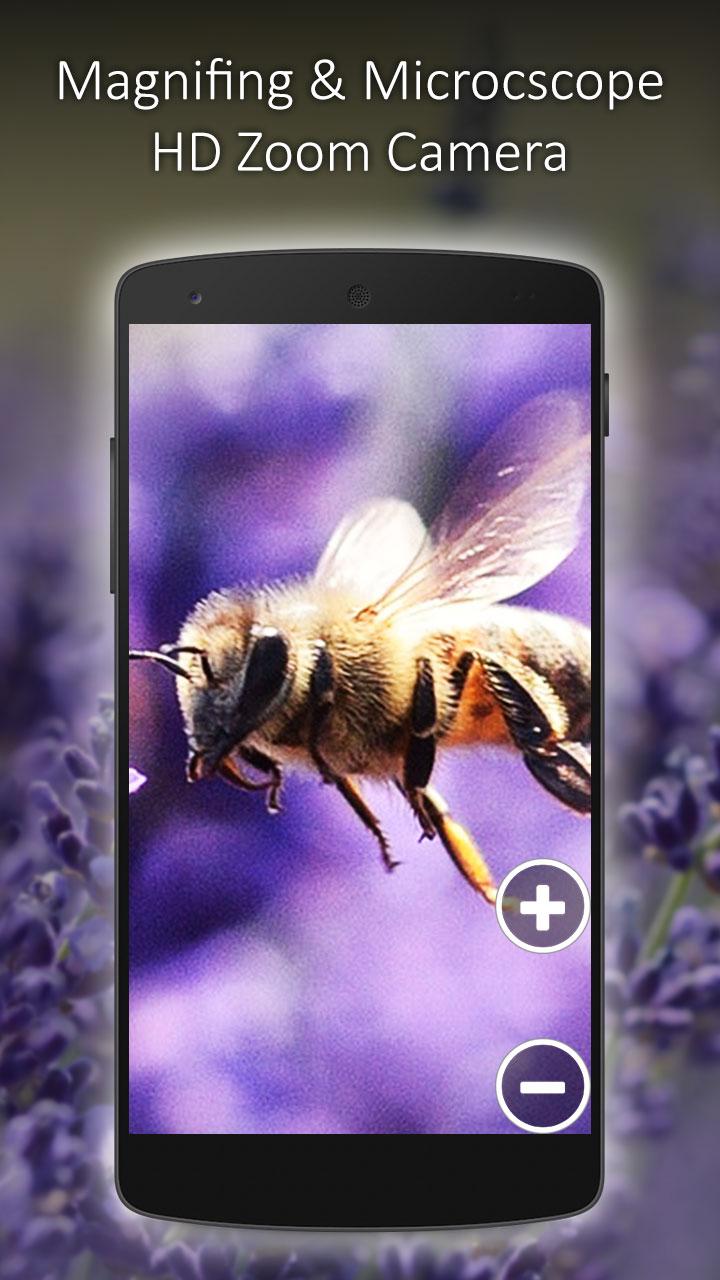اسکرین شات 5 برنامه Magnifying and Microscope HD Z