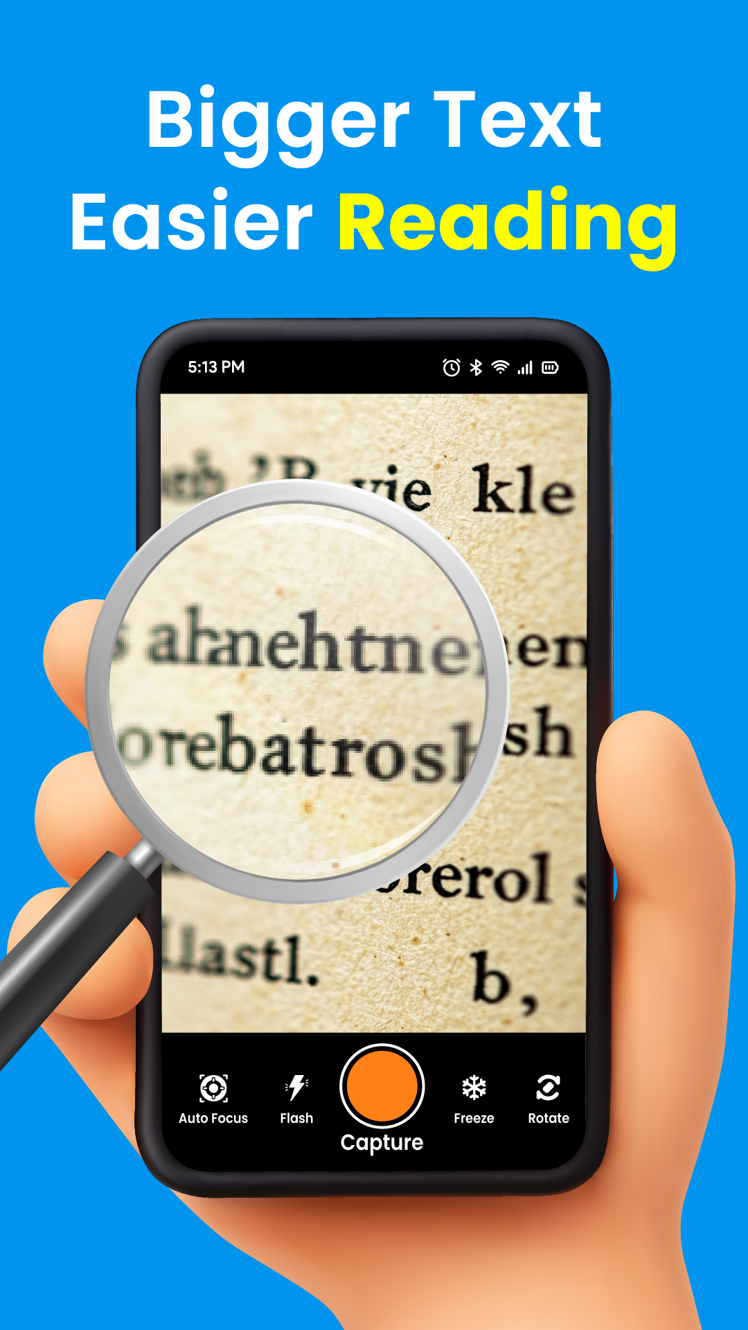 اسکرین شات 3 برنامه Magnifier App-Magnifying Glass