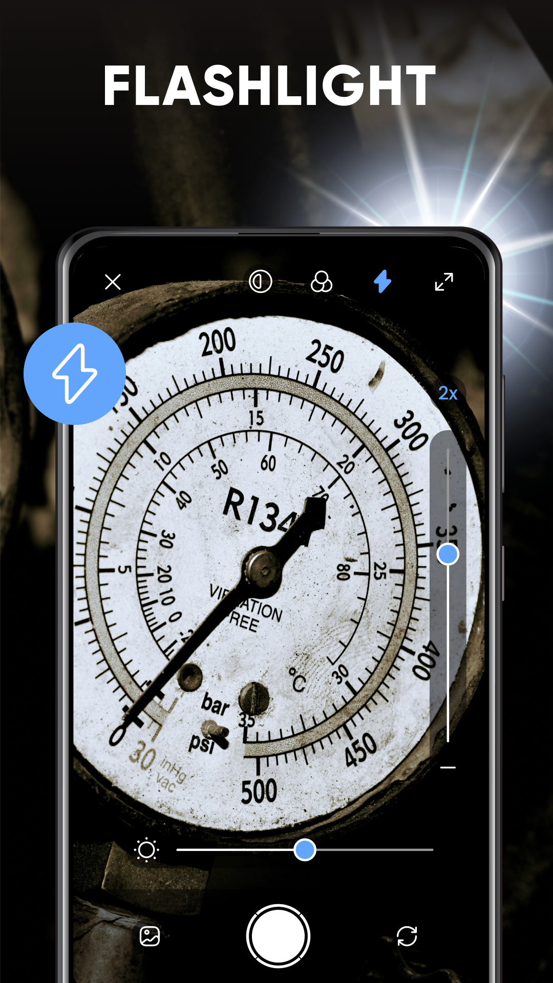 اسکرین شات 3 برنامه Magnifier - Magnifying Glass