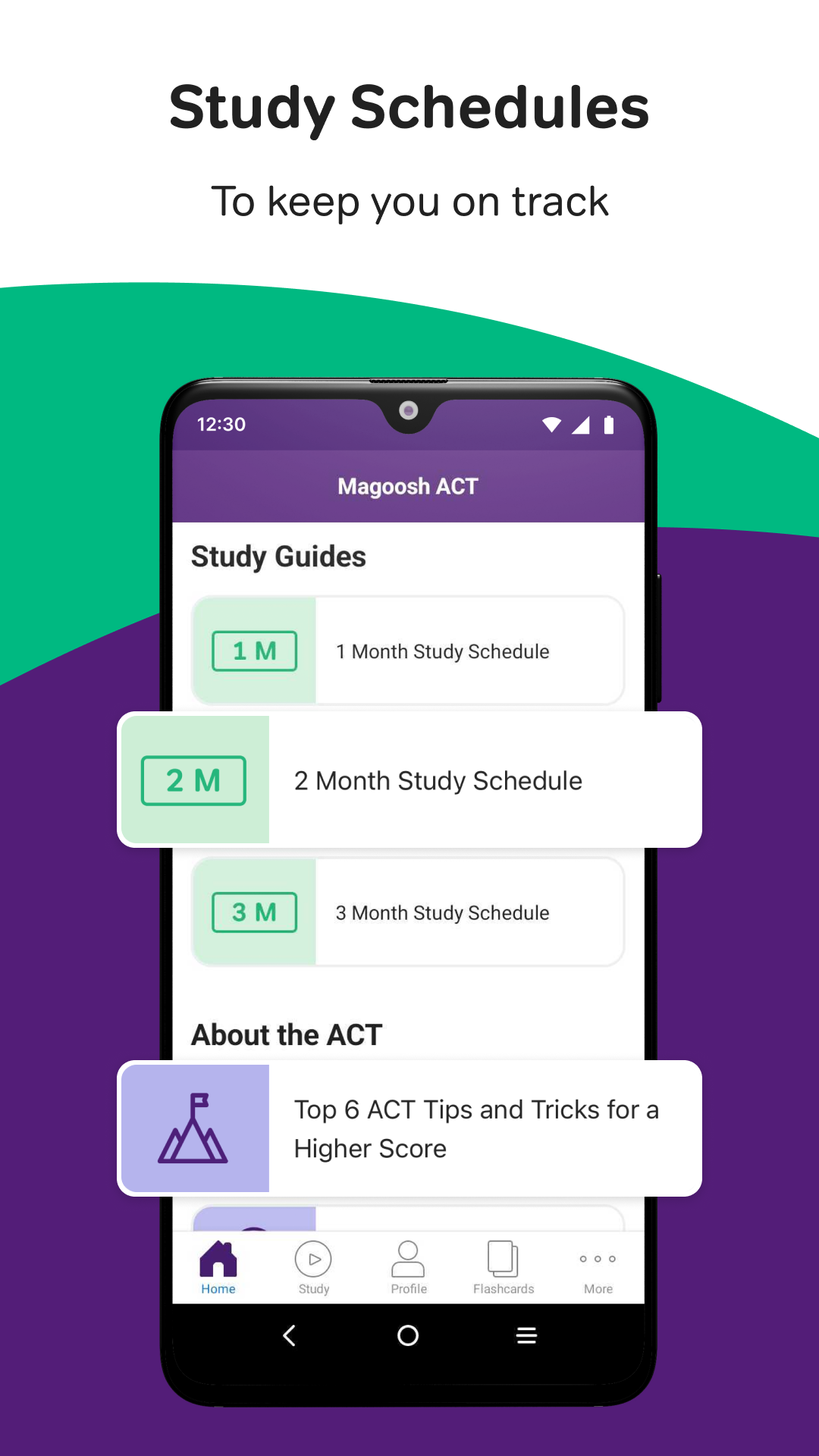 اسکرین شات 5 برنامه ACT Prep & Practice by Magoosh
