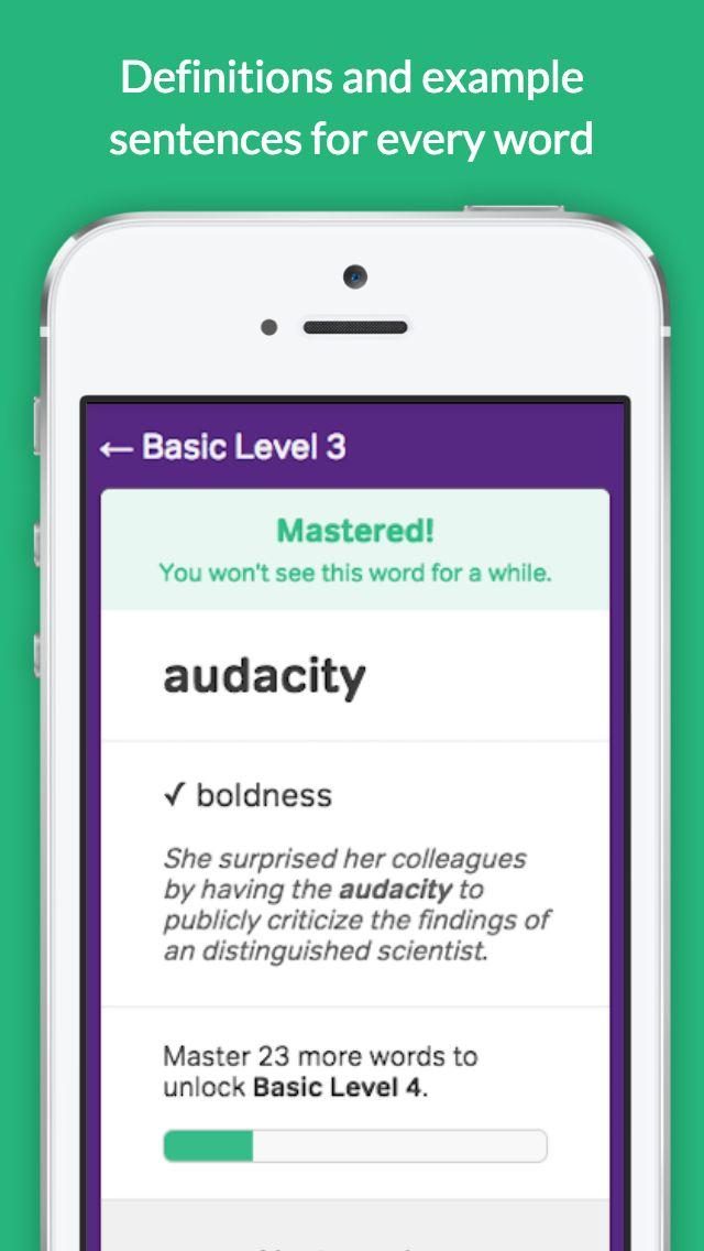 اسکرین شات 2 بازی Vocabulary Builder - Test Prep