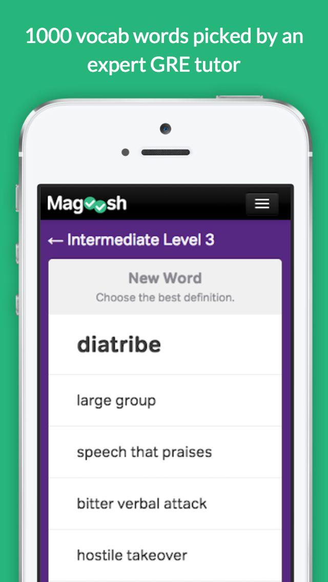 اسکرین شات 1 بازی Vocabulary Builder - Test Prep