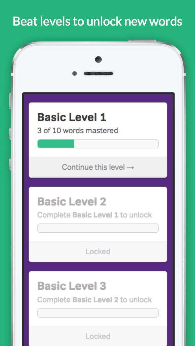 اسکرین شات 3 بازی Vocabulary Builder - Test Prep