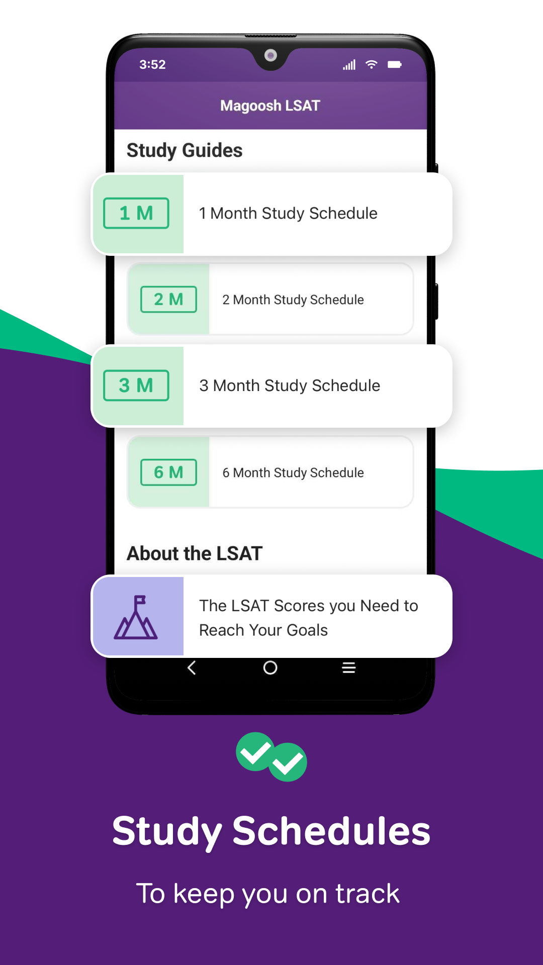 اسکرین شات 6 برنامه LSAT Prep & Practice - Magoosh