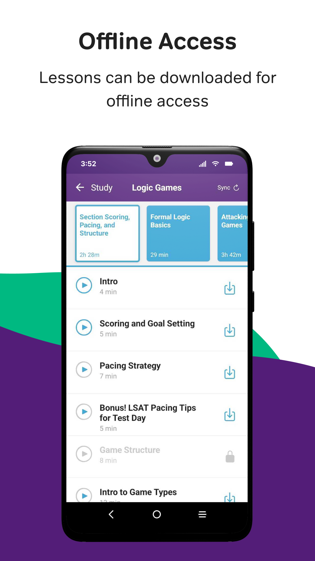 اسکرین شات 7 برنامه LSAT Prep & Practice - Magoosh