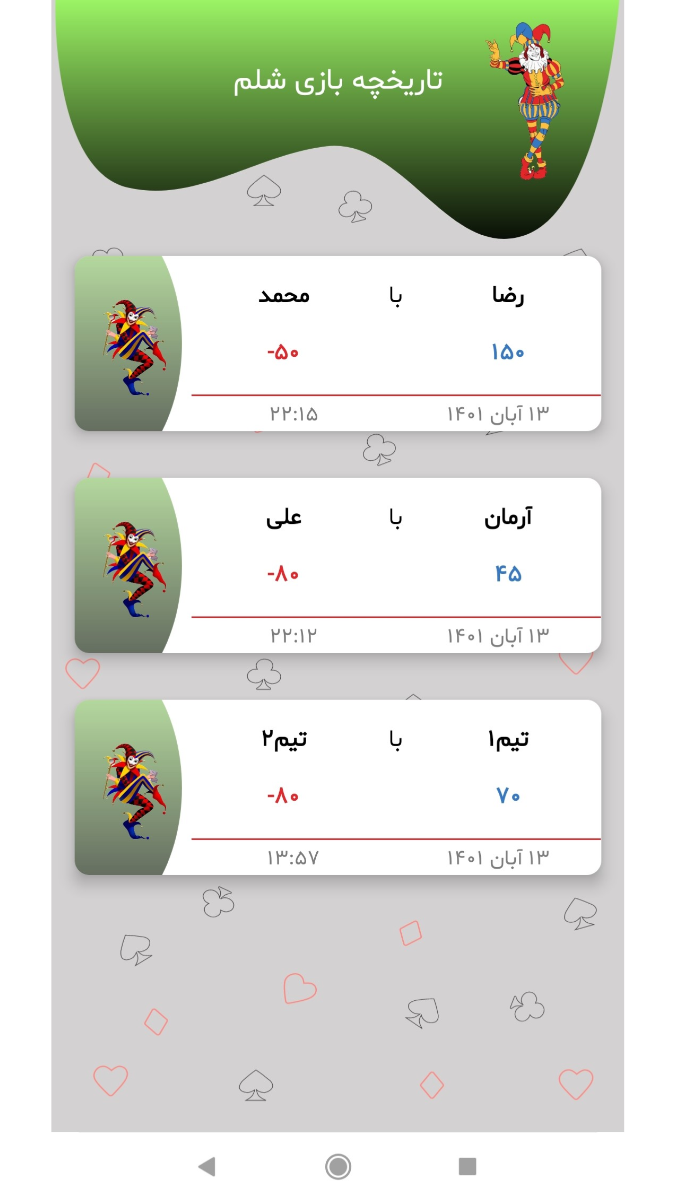 اسکرین شات 3 برنامه شلم شمار