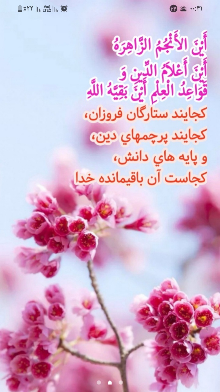 اسکرین شات 1 برنامه پس زمینه مهدوی (ندبه)