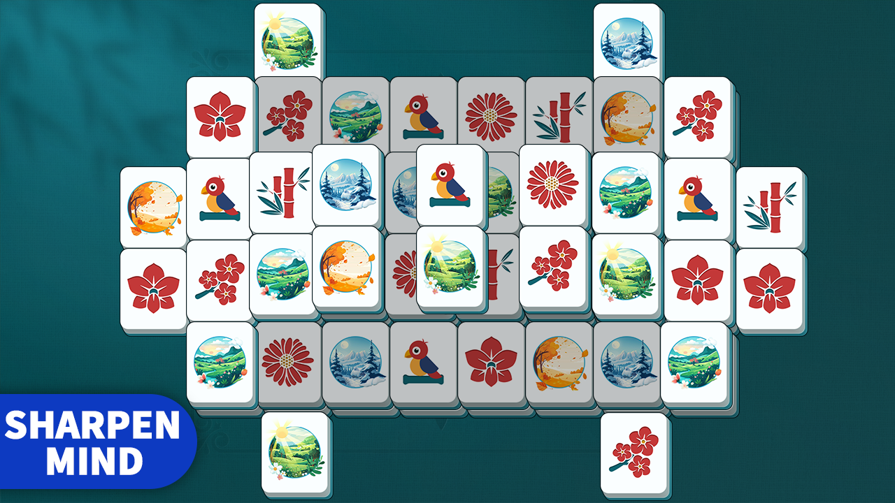 اسکرین شات 6 بازی Mahjong Solitaire: Match Games