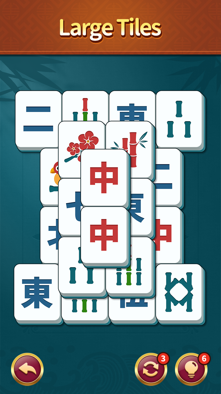 اسکرین شات 1 بازی Mahjong Solitaire: Match Games