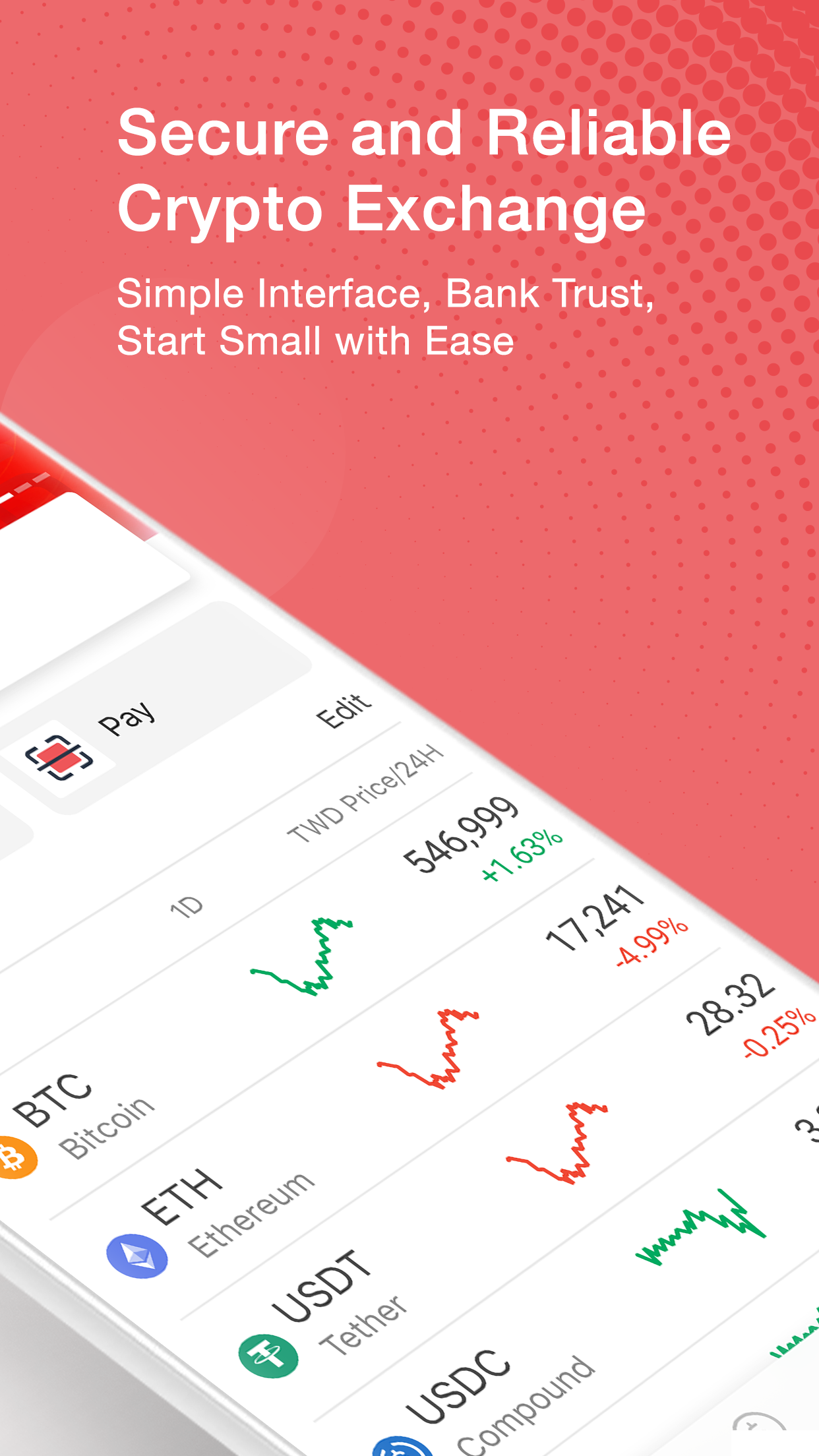 اسکرین شات 2 برنامه MaiCoin - Buy Bitcoin & Crypto