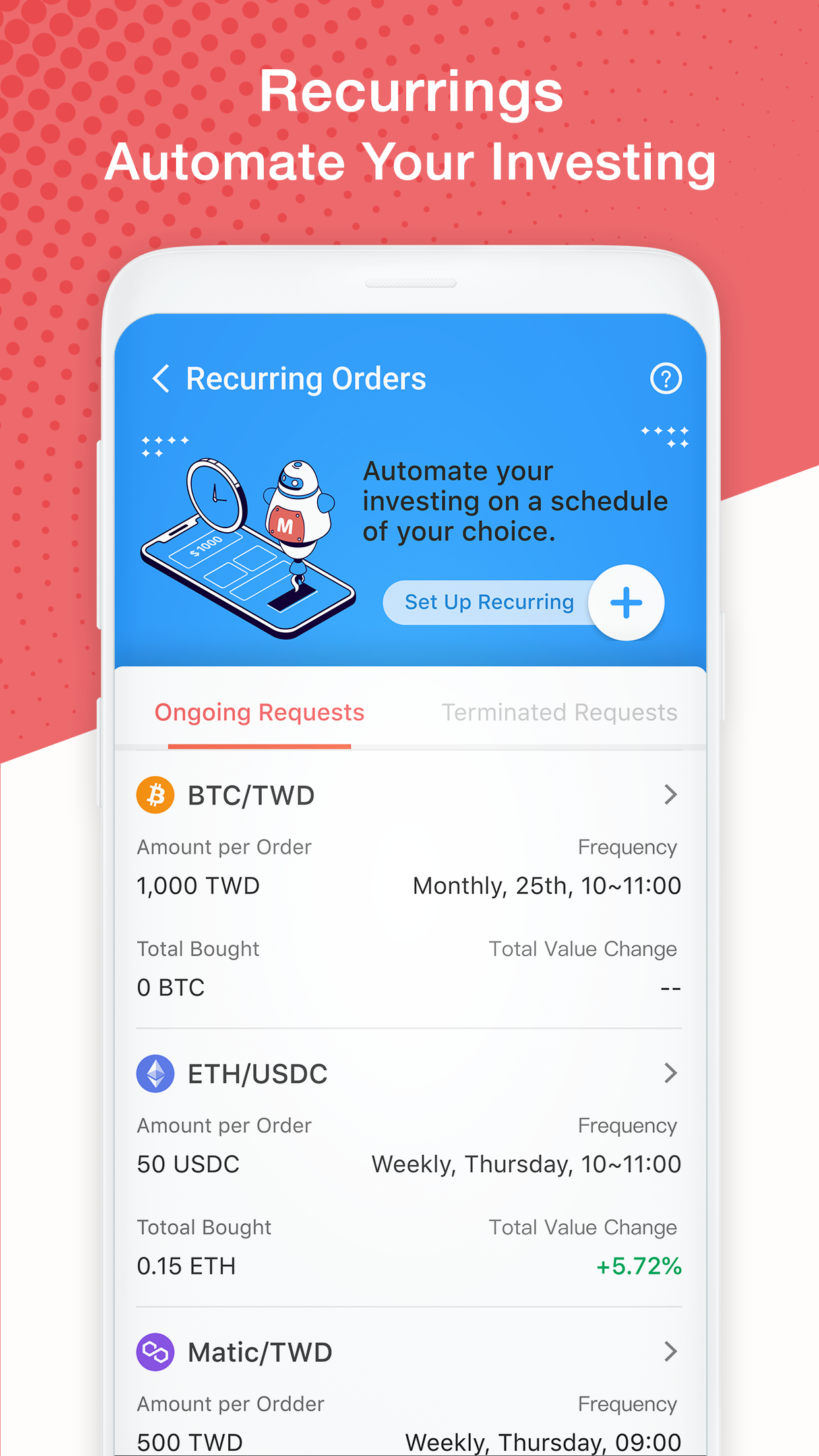 اسکرین شات 7 برنامه MaiCoin - Buy Bitcoin & Crypto