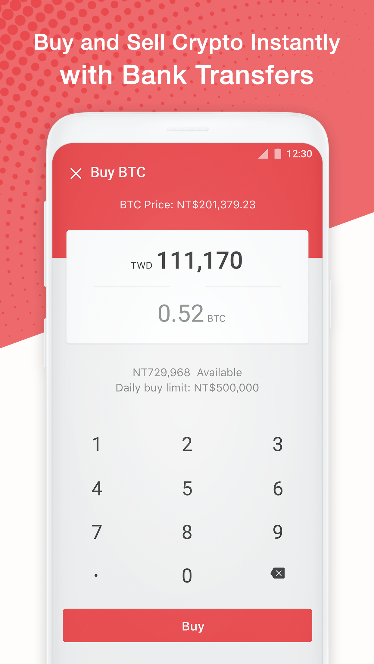 اسکرین شات 5 برنامه MaiCoin - Buy Bitcoin & Crypto