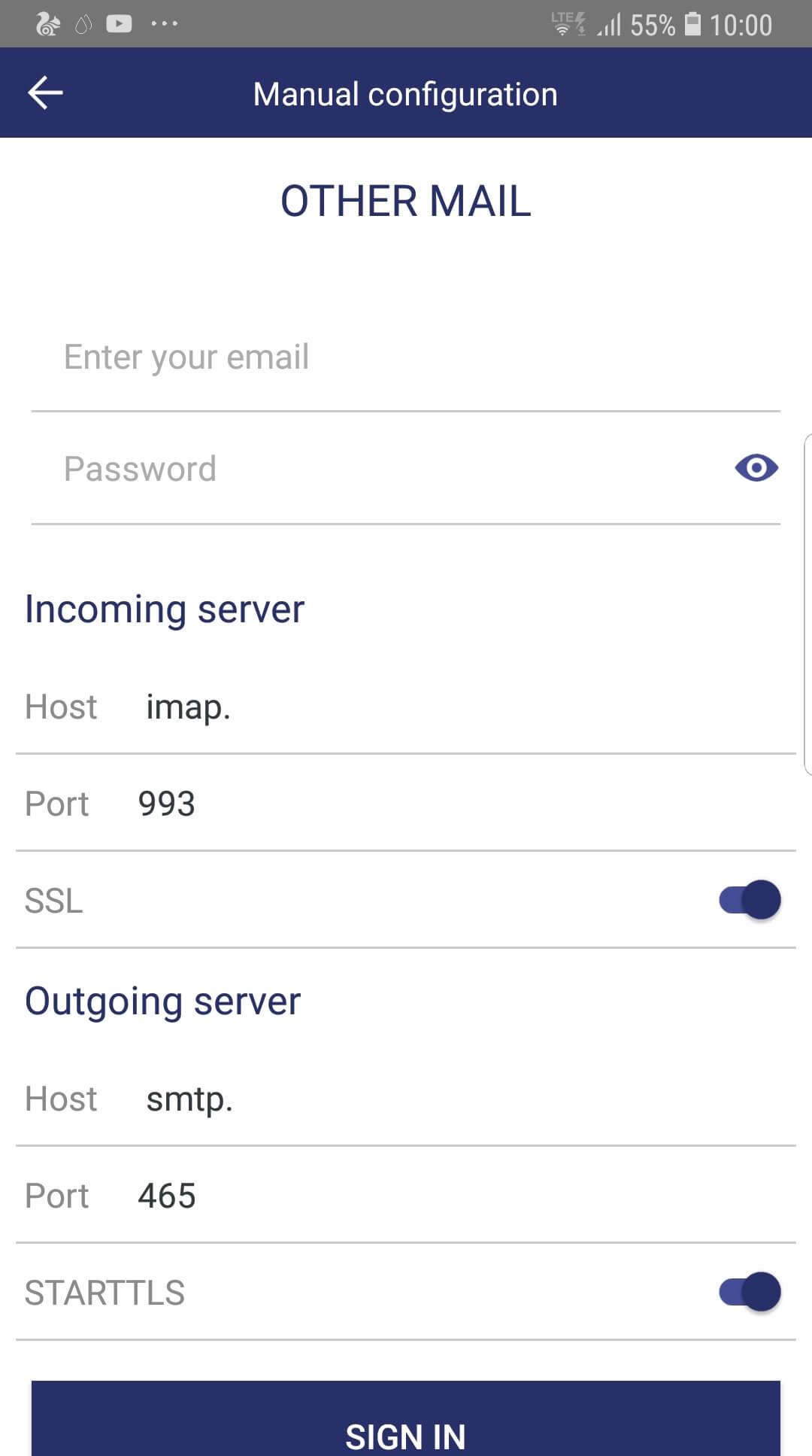 اسکرین شات 7 برنامه Email for Hotmail, Outlook Mai