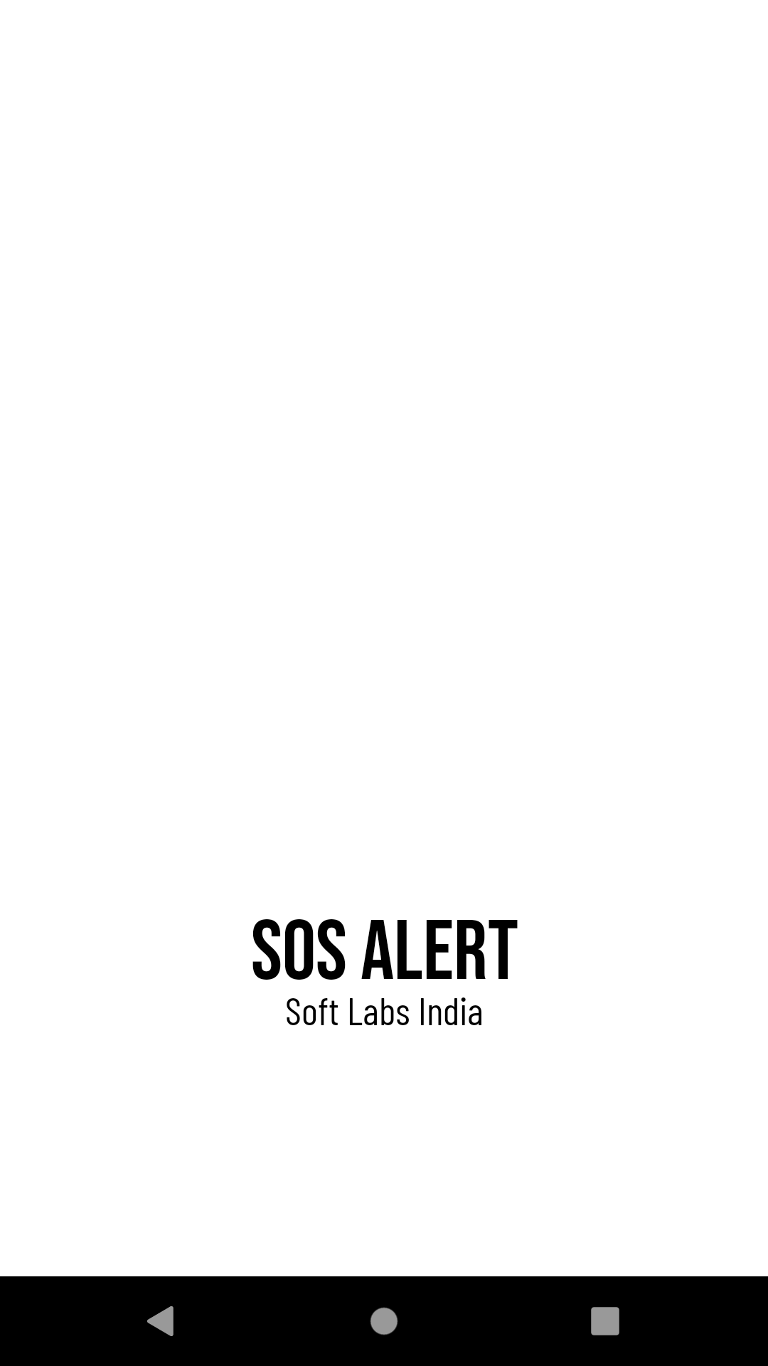 اسکرین شات 1 برنامه SOS  Safety Alert app