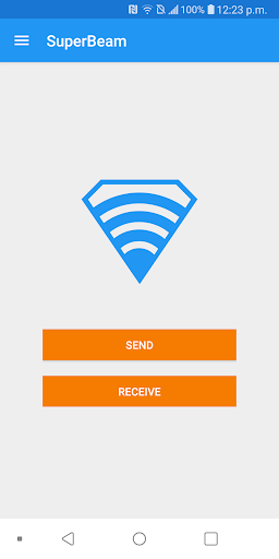 اسکرین شات 1 برنامه SuperBeam | WiFi Direct Share