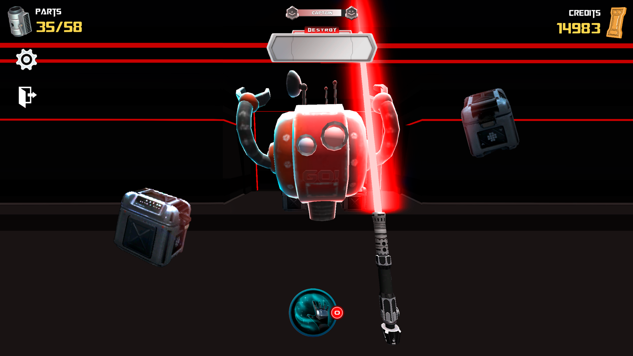 اسکرین شات 2 بازی Space Force - Laser Saber Game
