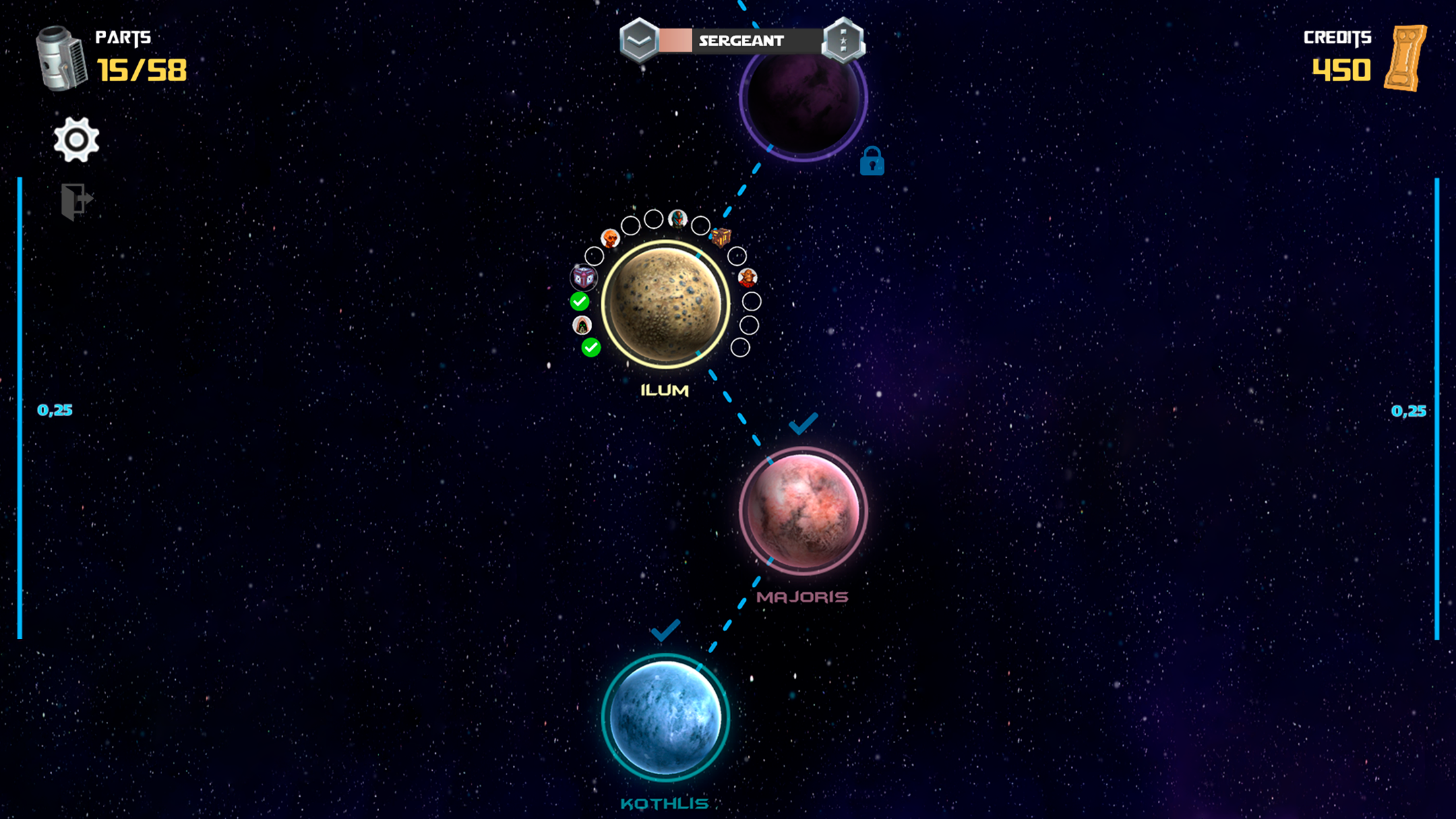 اسکرین شات 3 بازی Space Force - Laser Saber Game