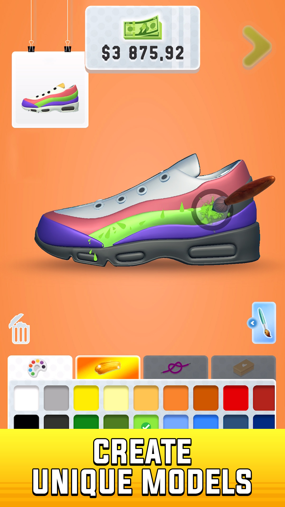 اسکرین شات 3 بازی Sneaker Art! - Coloring Games