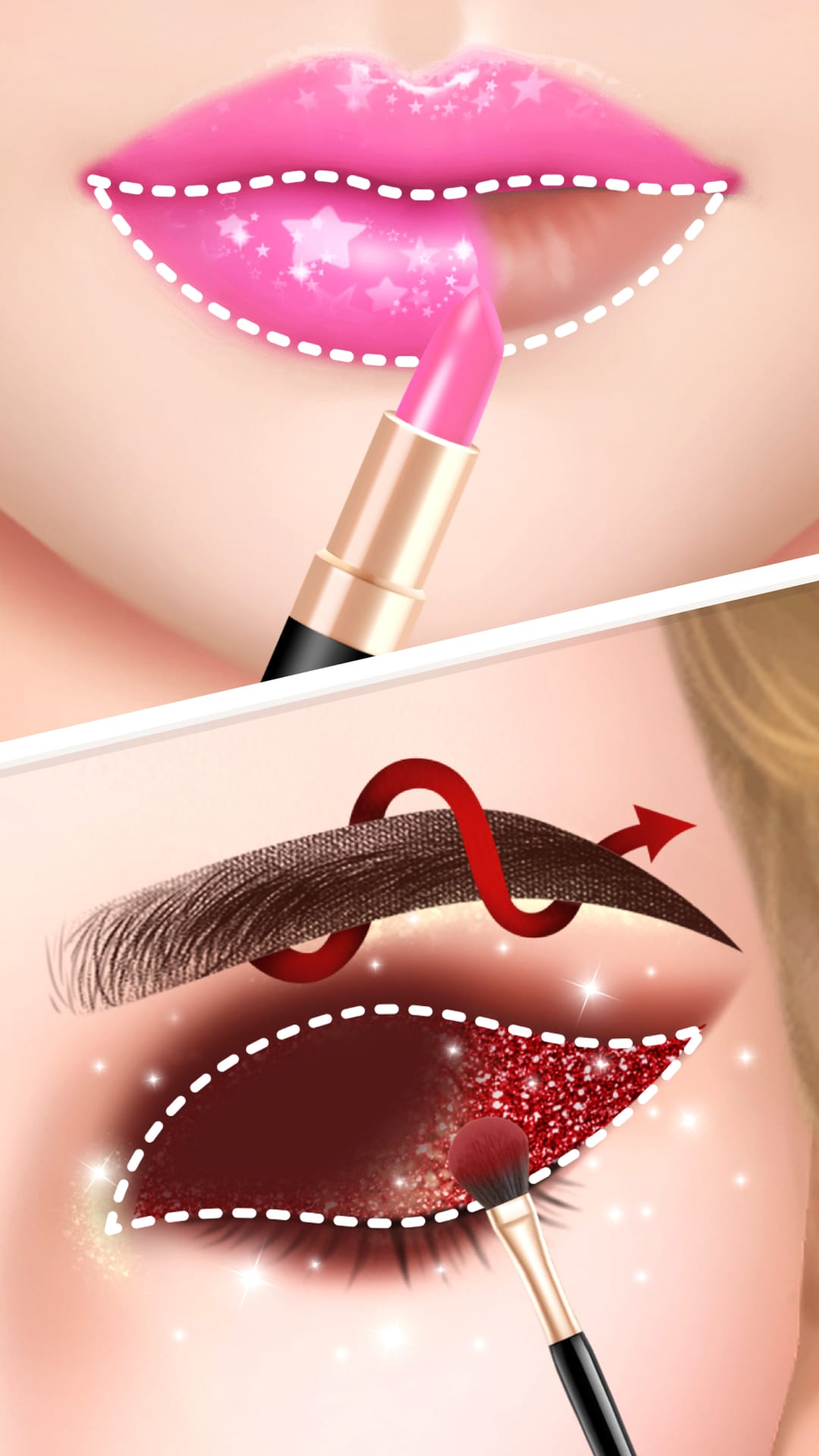 اسکرین شات 3 بازی Makeover Studio: Makeup Games